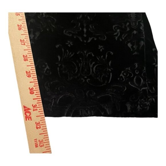 Women's High-Rise Straight Leg Velvet Trousers Sz XL - Picture 8 of 10